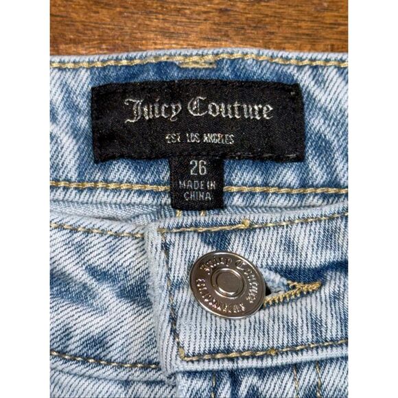 Juicy Couture Venice Star Detail Straight Leg Jeans - Picture 3 of 9